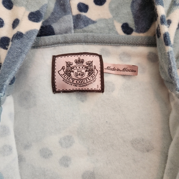 (SOLD) Vintage Y2K Juicy Couture Terry Cloth Shirt short sleeve - Picture 10 of 12